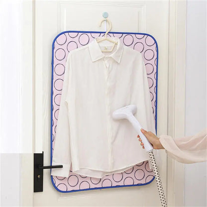 Portable Ironing Board with Heat Resistant Mat