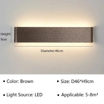 Contemporary LED Wall Light Fixtures for Home