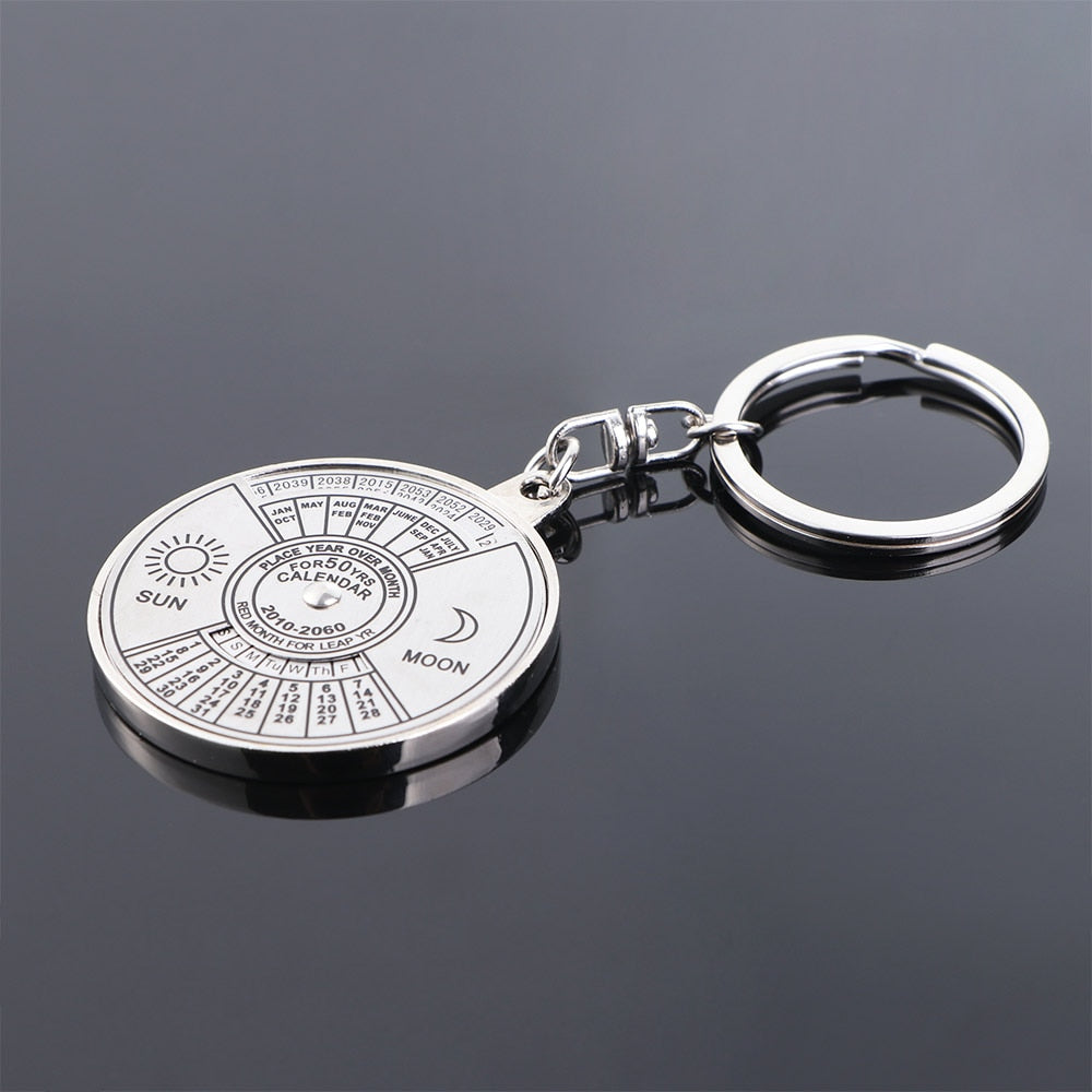 Tiny Daily Metal Pocket Calendar Charm