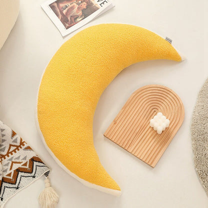 Soft Moon Shaped Pillow