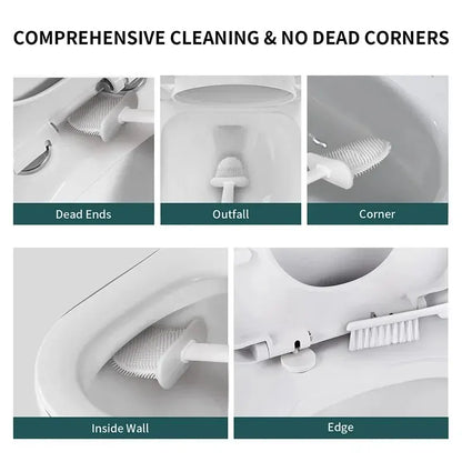 Bathroom Toilet Brush Set with Holder