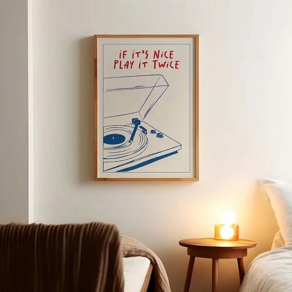 Fun Music Quote Wall Decor - Befez