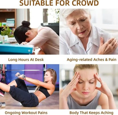 Relaxing Acupuncture Massage Pen - 5 Interchangeable Heads