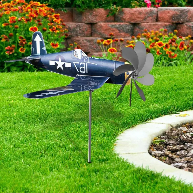 Outdoor Metal Wind Spinner Garden Decoration