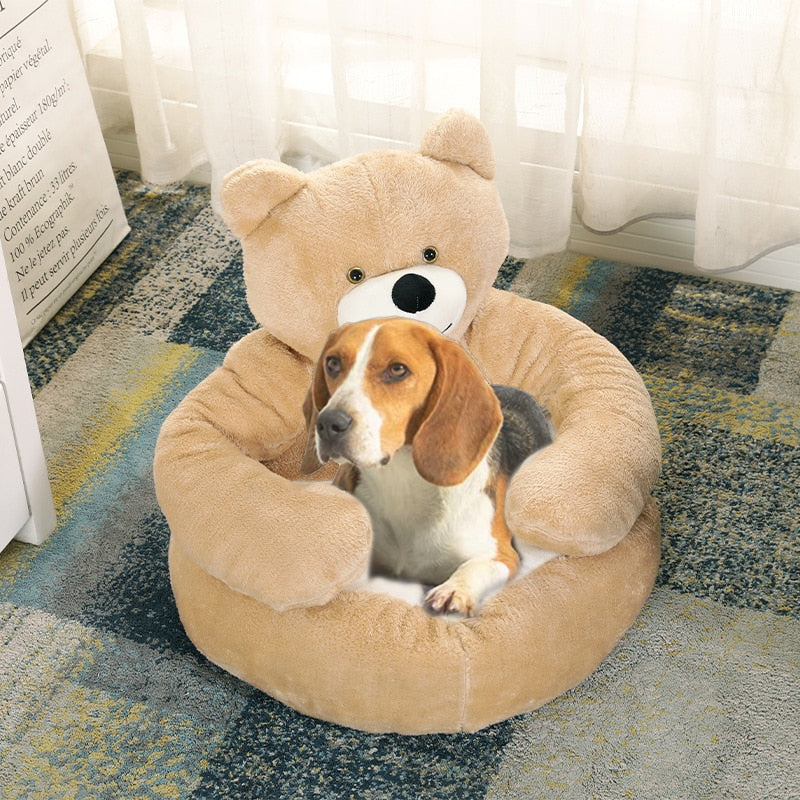 Cozy Plush Teddy Bear Pet Mattress - Befez
