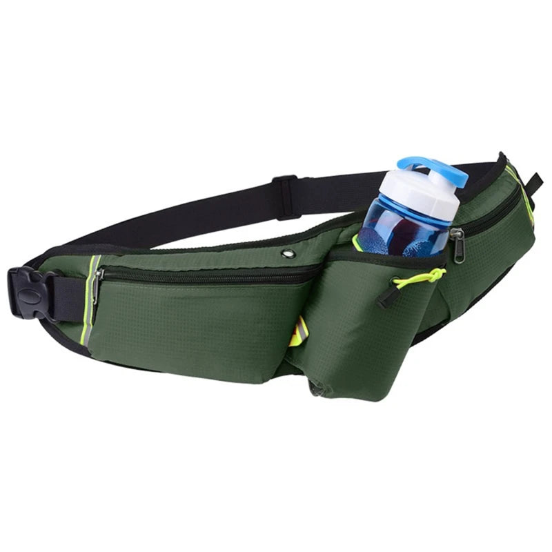 Waterproof Sports Waist Pack with Bottle Holder
