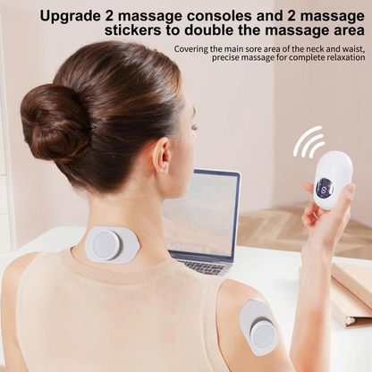 Compact Handheld EMS Muscle Massager for Pain Relief