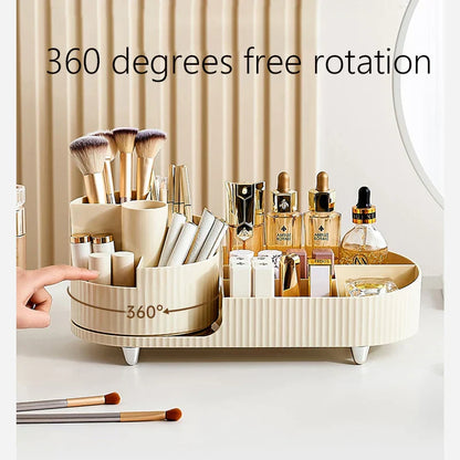 Clear Rotating Makeup Storage Case