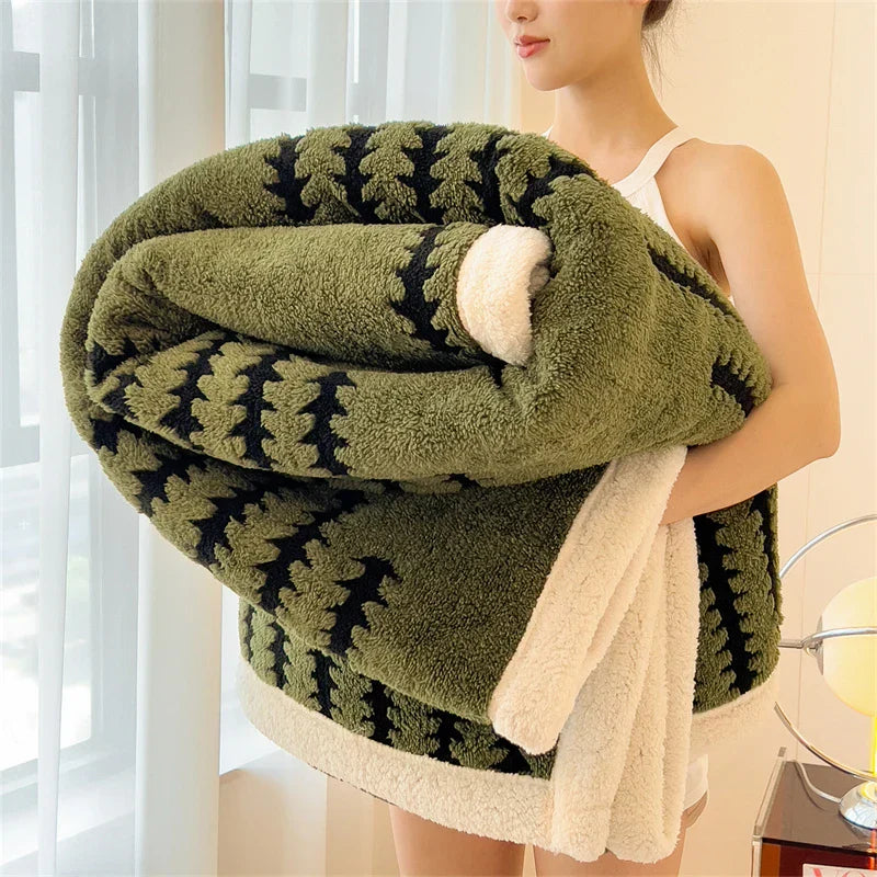 Plush Soft Fleece Blanket for Bed and Sofa - Befez