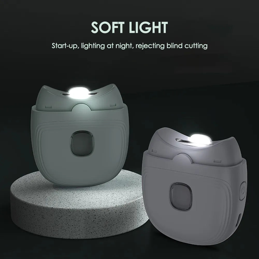 Easy Nail Clipper with LED Light