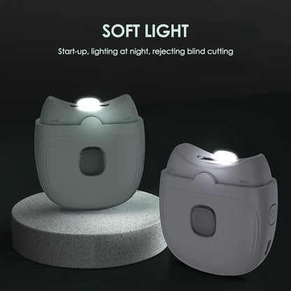 Easy Nail Clipper with LED Light