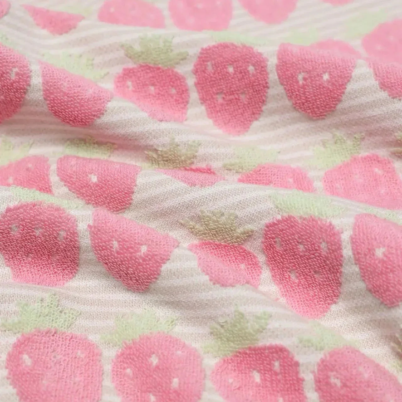 Soft Pink Cotton Bath Towel Set
