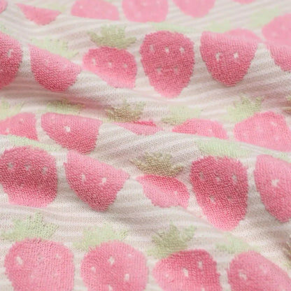 Soft Pink Cotton Bath Towel Set