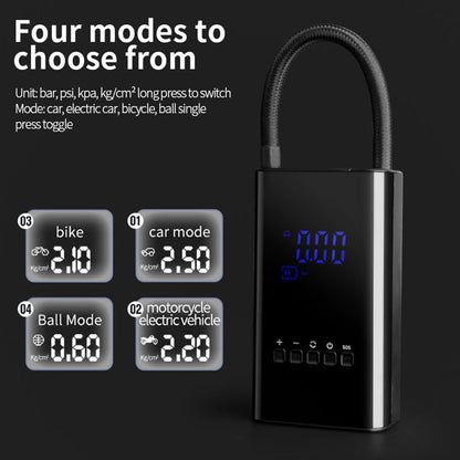 Portable LED Digital Air Pump Compressor
