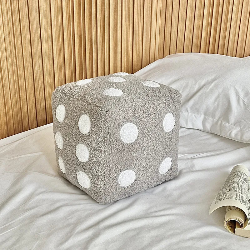 Soft Dice Shaped Pillow
