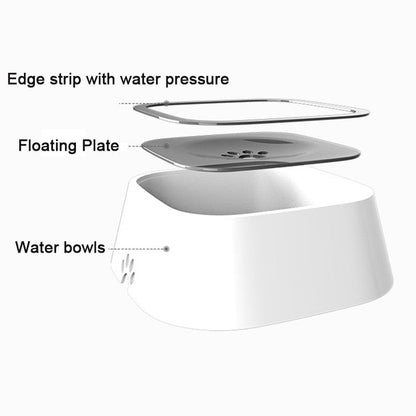 Spill Proof Pet Water Bowl Dispenser