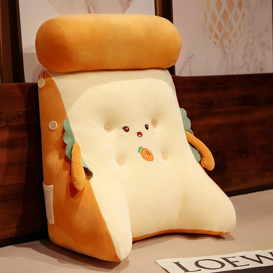 Soft Cushion Bread Shaped Throw Pillows - Befez