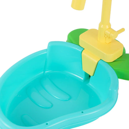 Self-Circulating Solar Bird Bath Fountain