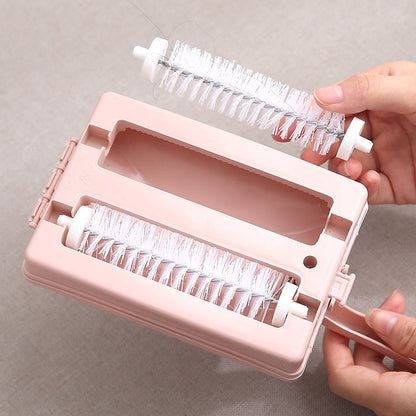 Easy Double Roller Broom Crumb Sweeper