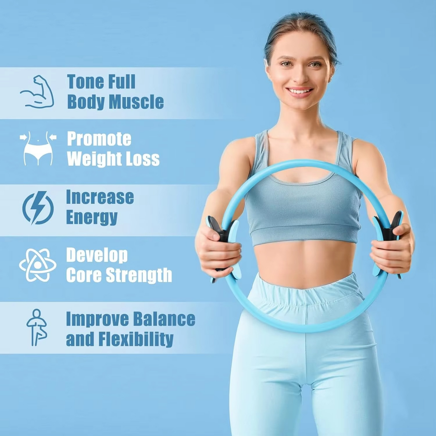 Befez | Exercise Resistance Ring for Home Workout CoreFitness