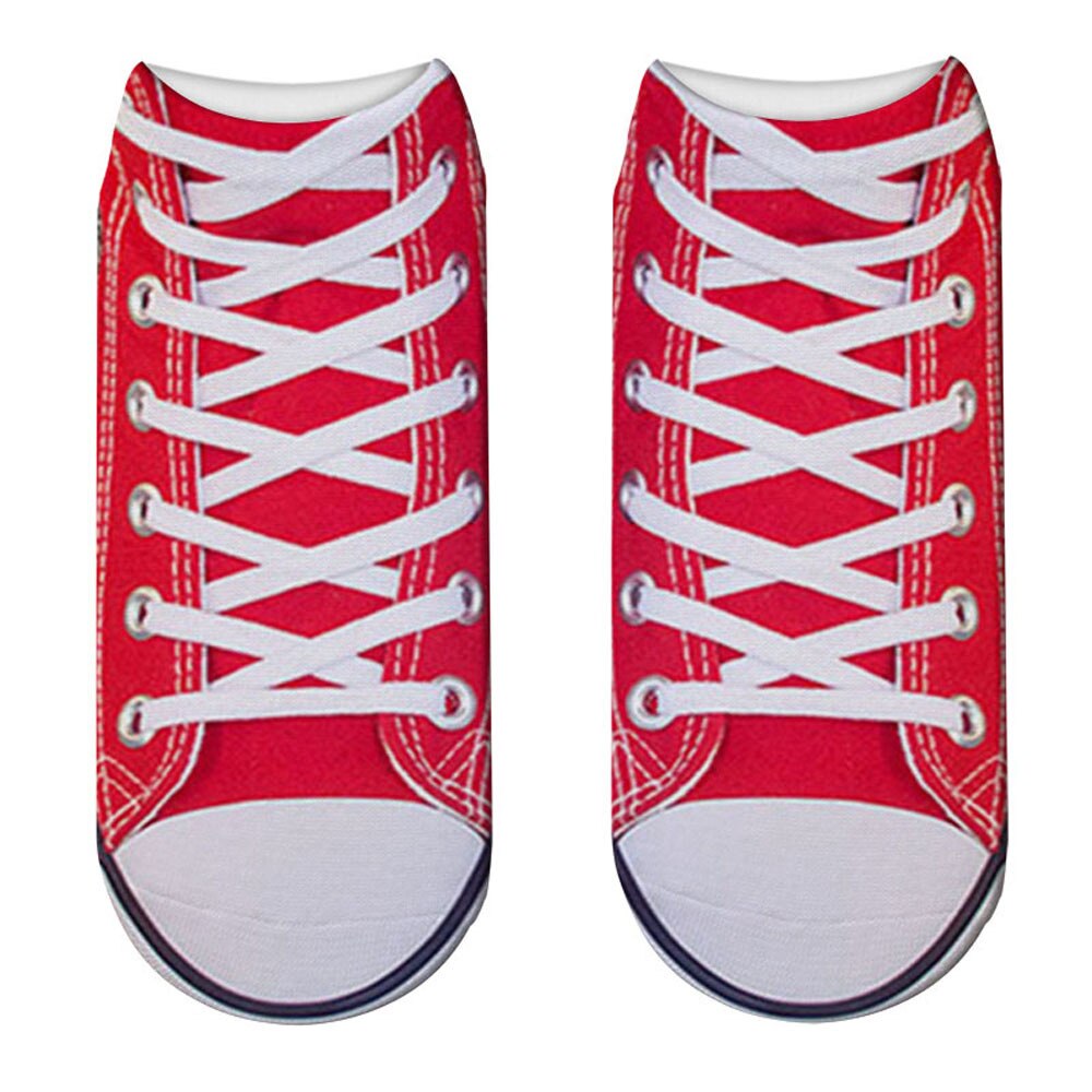 Quirky 3D Novelty Low Cut Ankle Socks