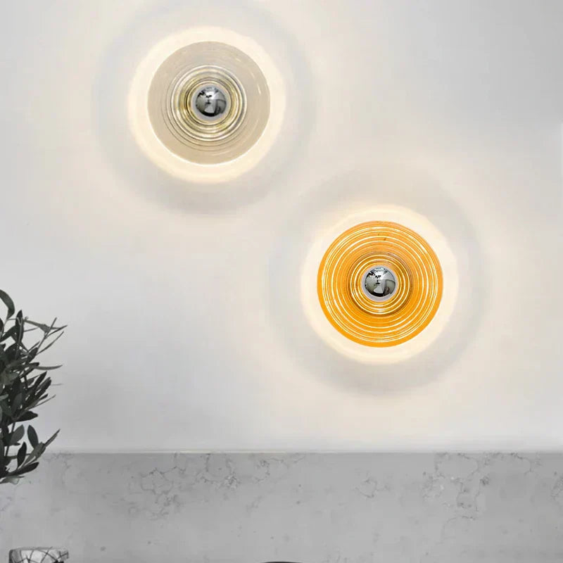 Ocean Blue LED Wave Wall Light - Befez