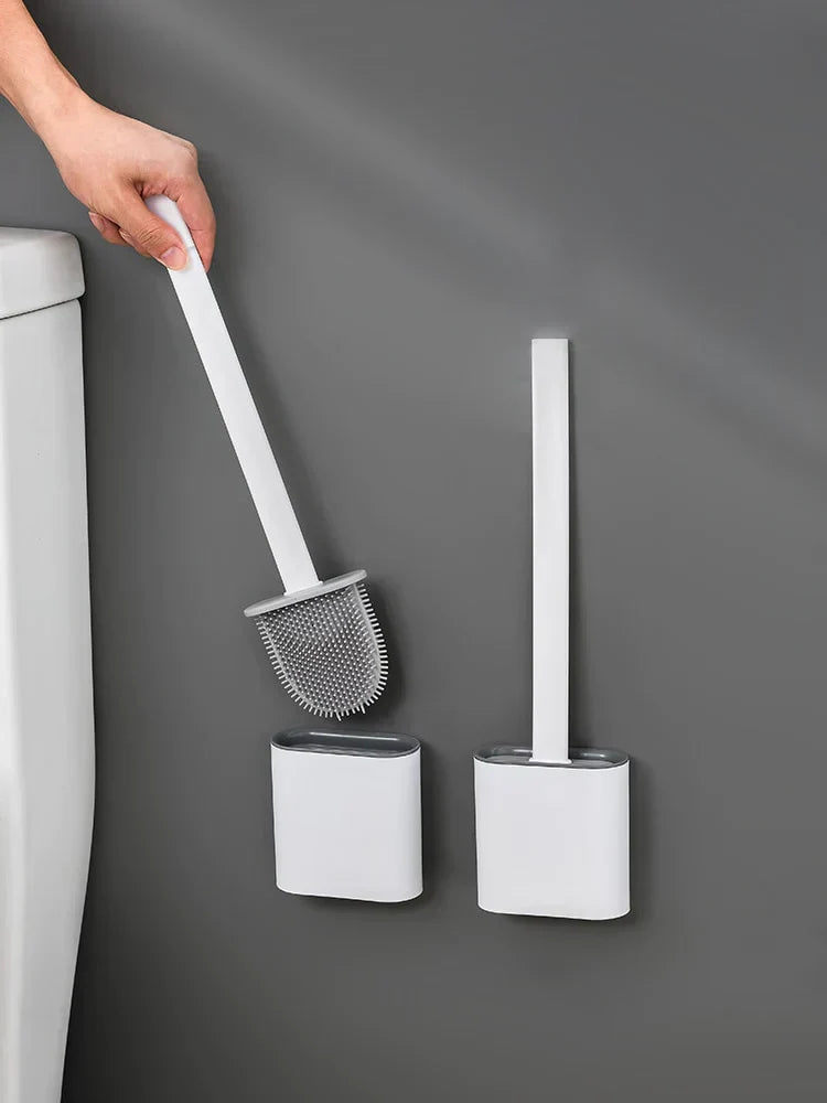 Soft Bristle Toilet Brush for Easy Cleaning
