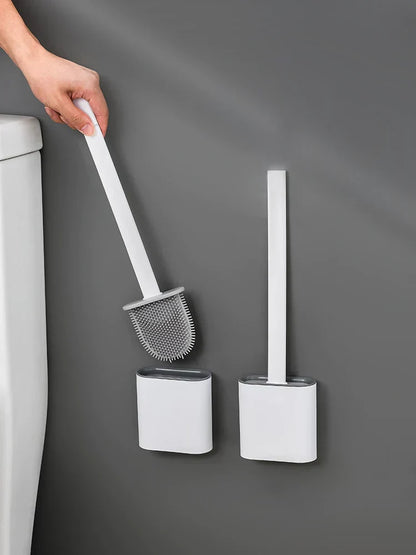 Soft Bristle Toilet Brush for Easy Cleaning