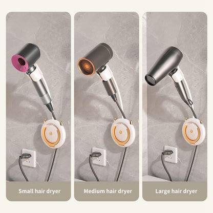 Wall Mount Adjustable Hair Dryer Holder