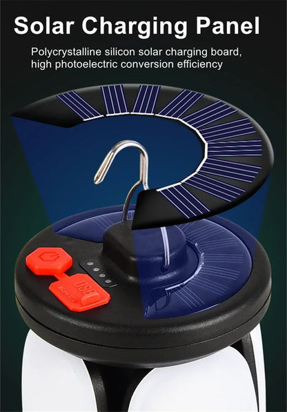Portable Solar Powered Camp Light
