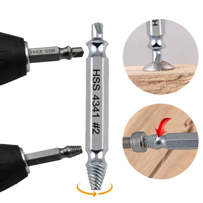 Easy Out Damaged Screw Extractor Tool
