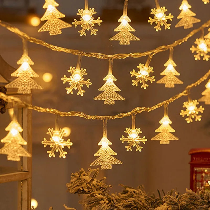 Colorful LED Fairy String Lights For Christmas Tree