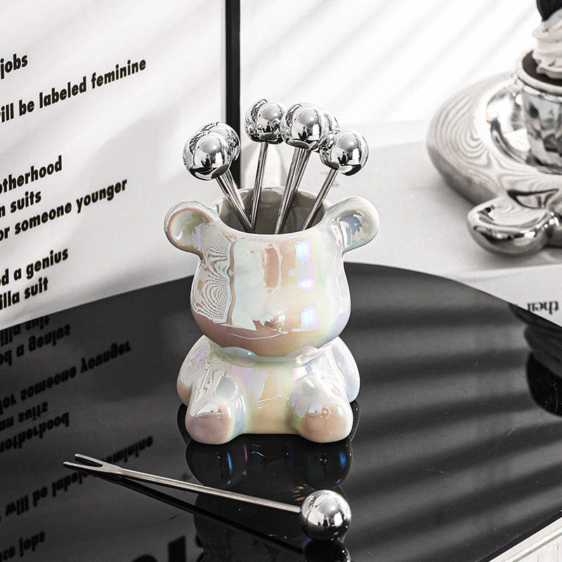Small Cute Animal Snack Fruit Dish - Befez