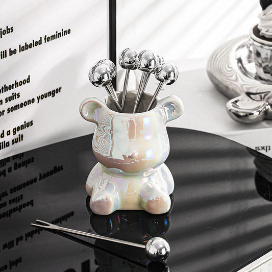 Small Cute Animal Snack Fruit Dish - Befez