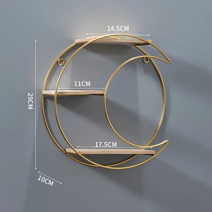 Modern Double Wall Shelf – Floating Storage Unit