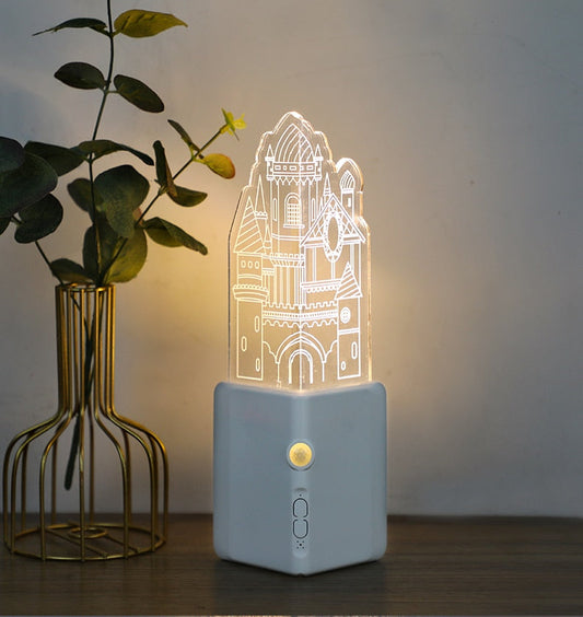 Colorful 3D LED Plug Night Light - Befez
