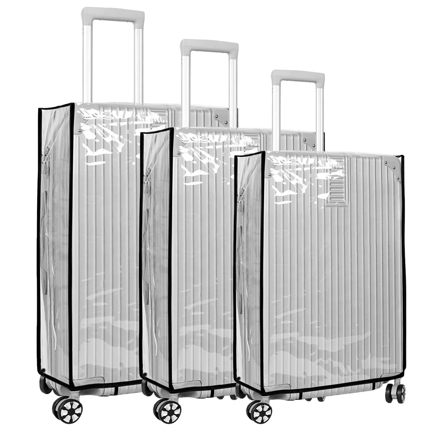 Clear Protective Travel Luggage Cover