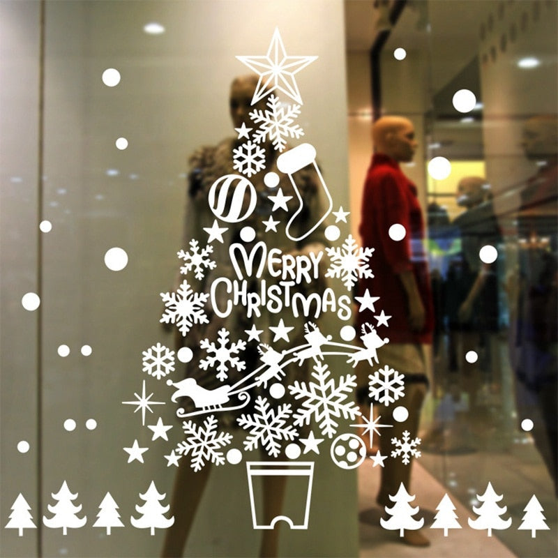Fun Festive Holiday Window Decorations