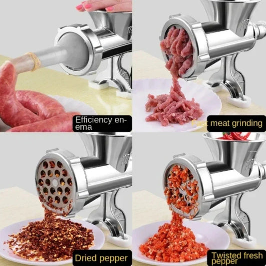 Premium Manual Meat Grinder Aluminum Heavy Duty - Befez