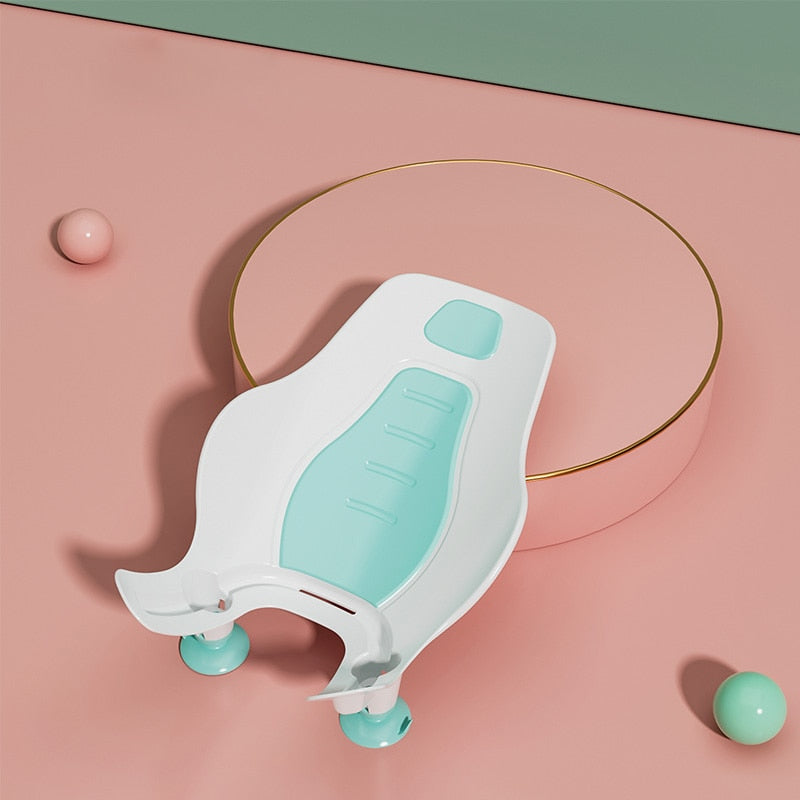 Compact Baby Bath Tub with Easy Suction Base