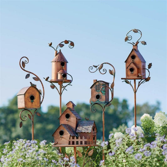 Colorful Garden Bird House Habitat Befez - Befez