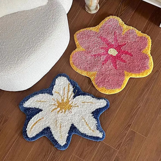 Colorful Floral Area Rug - Befez
