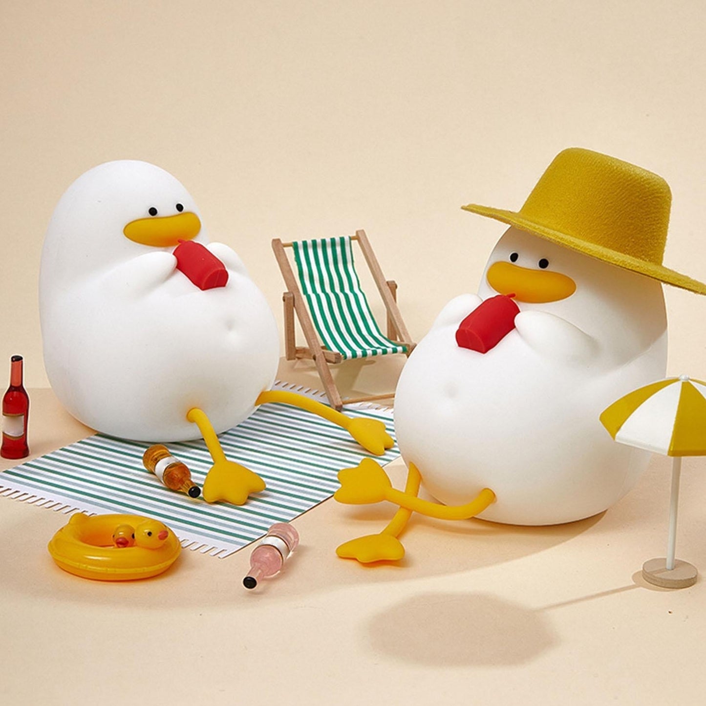 Cute Duck Soft Glow LED Night Light