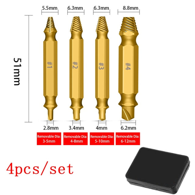 Easy Out Damaged Screw Extractor Tool