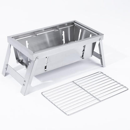 Portable Outdoor Stainless Steel Collapsible BBQ Grill - Befez