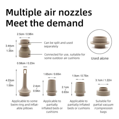 Compact Portable Electric Air Pump Charger