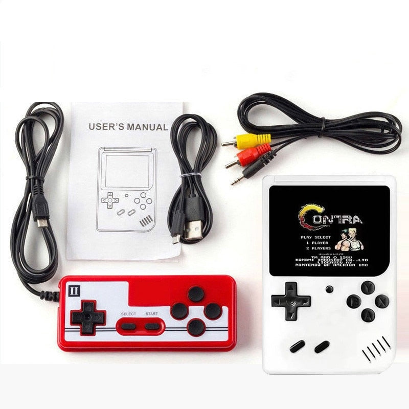 Classic Portable Gaming Console with 400 Built-In Games