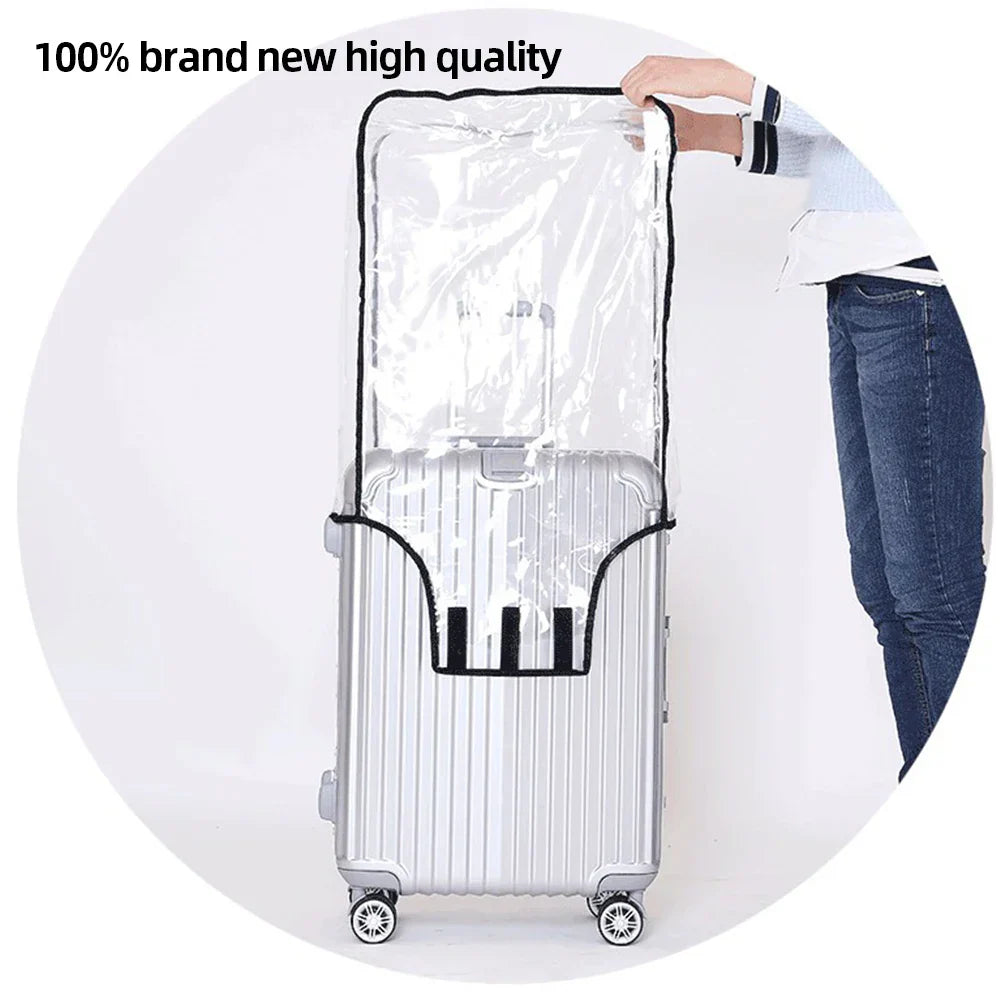 Clear Protective Travel Luggage Cover