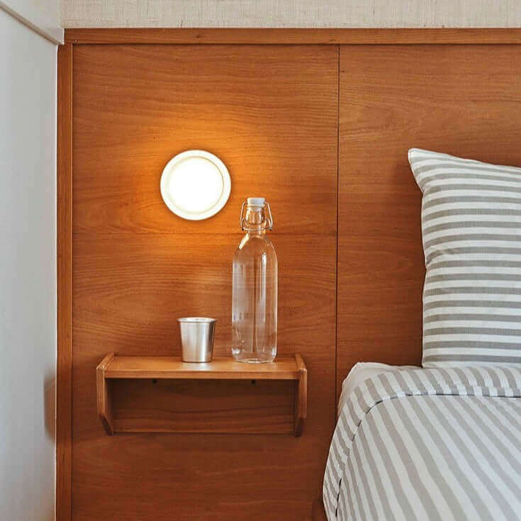 Modern Clear Glass Wall Light