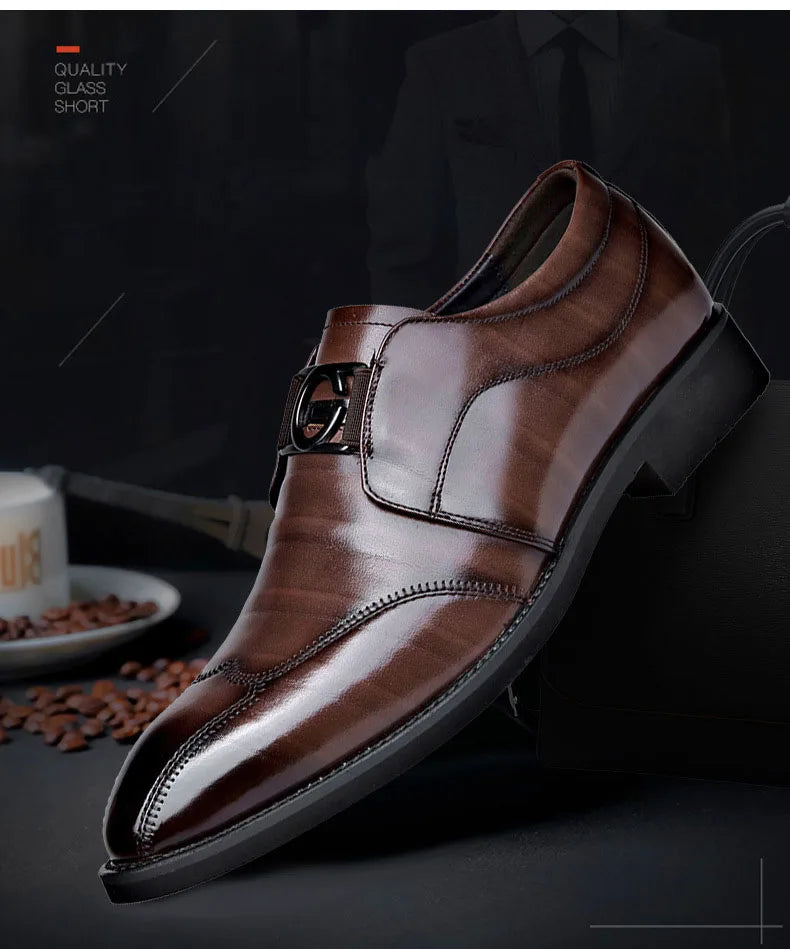Classic Men's Leather Dress Shoes